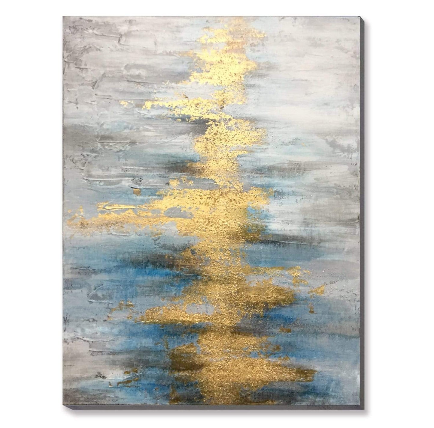 Shimmering River Oil Painting - Nordic Side - Oil Painting