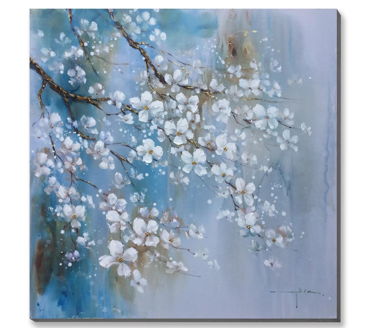 Spring Blossom Oil Painting - Nordic Side - Oil Painting