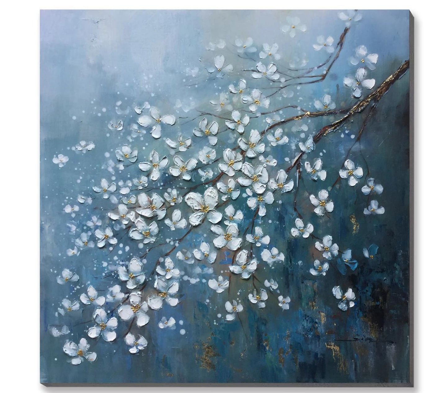 Lily of Water Oil Painting - Nordic Side - Oil Painting
