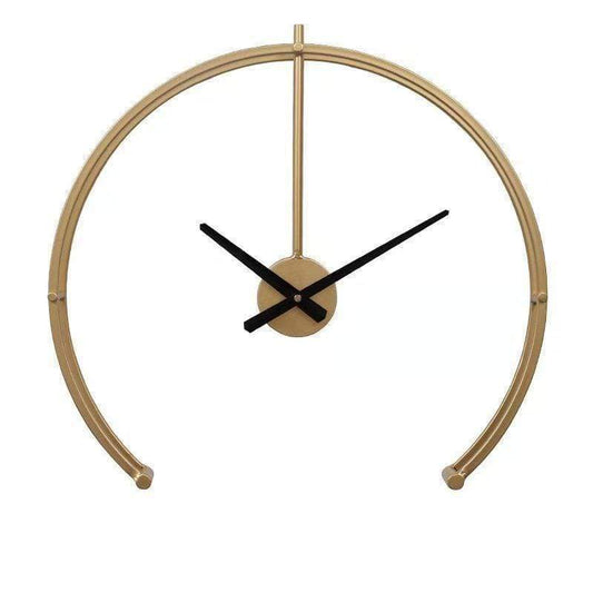 Golden Aurora - Nordic Side - Clock