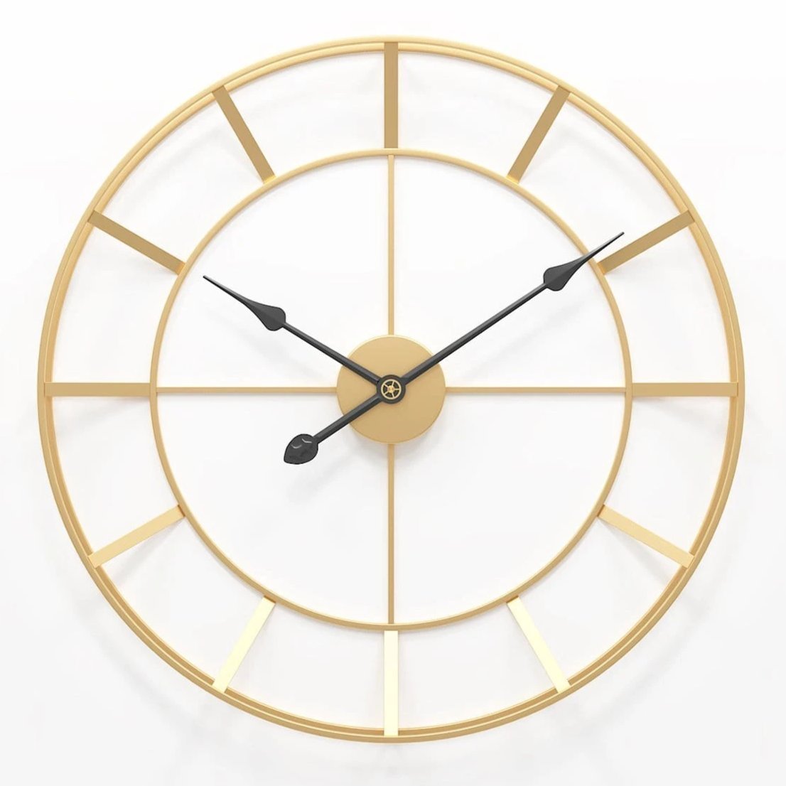 Golden Dial - Nordic Side - Clock