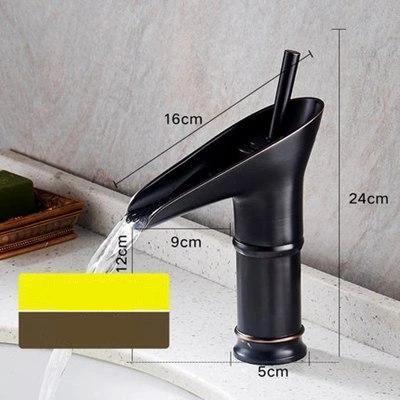 Luxury Oriental Waterfall Faucet - Nordic Side - 12-12, bathroom, bathroom-collection, bathroom-faucet, fab-faucets, faucet, feed-cl0-over-80-dollars, kitchen, kitchen-faucet, luxury, modern,