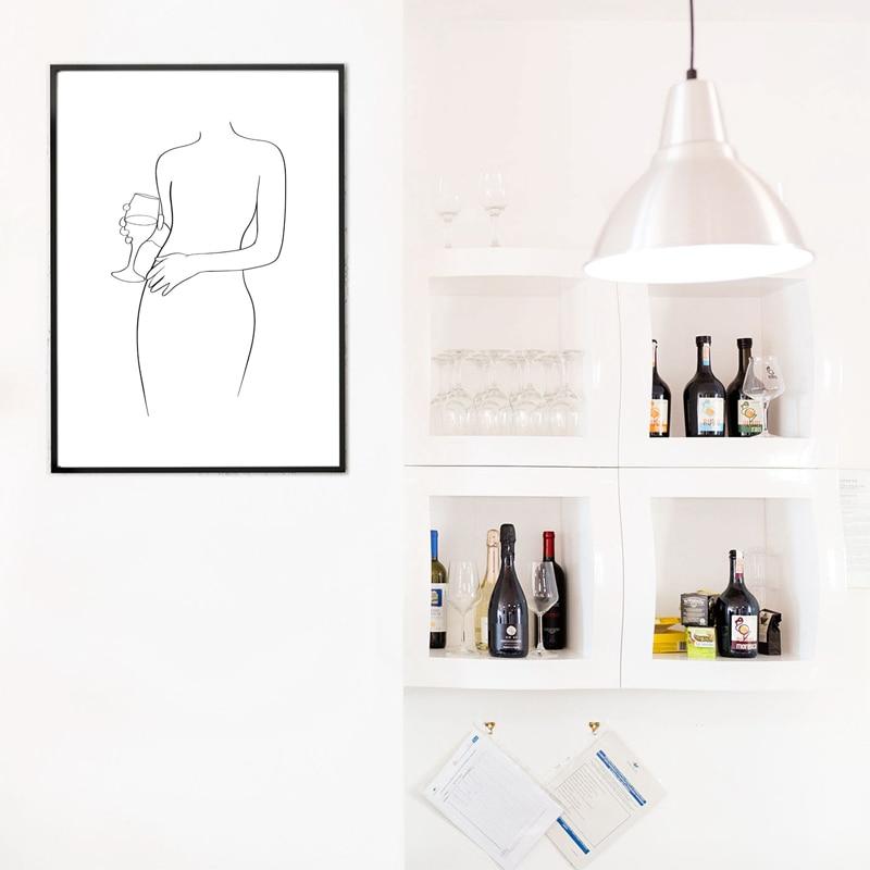 Abstract Wine & Woman
