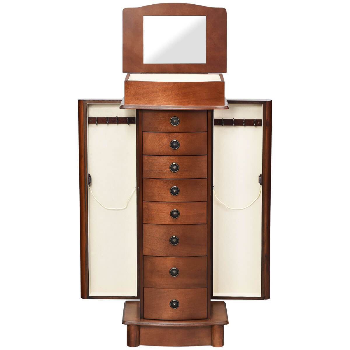 Box Stand Jewelry Cabinet - Nordic Side - ashley furniture near me, bobs furniture outlet, cheap furniture near me, city furniture near me, furniture consignment near me, furniture near me, f