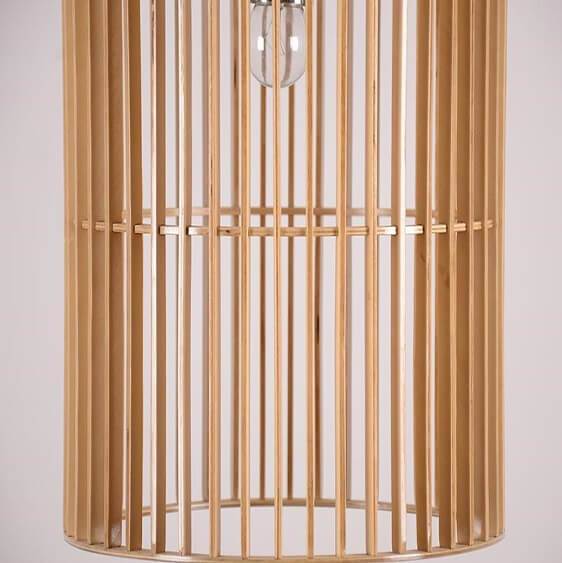 Wooden bird cage pendant light - Nordic Side - archidaily, archilovers, architecture, architecturelovers, architectureporn, art, artist, concrete, contemporaryart, decor, decoration, design, 
