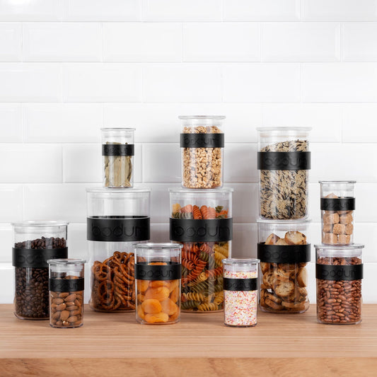 Bodum Presso 12-Piece Food Storage Jar Set