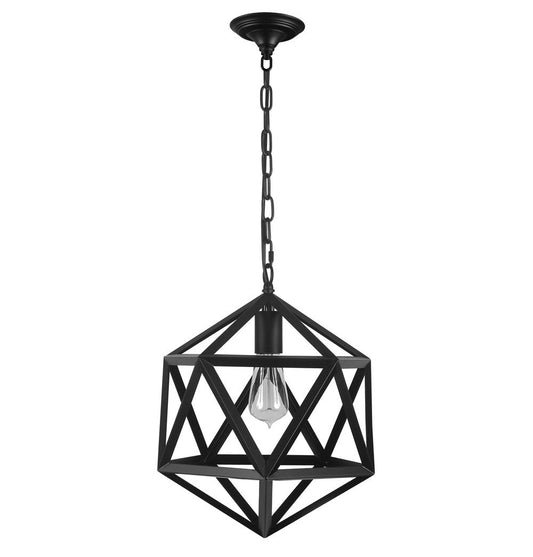 Polyhedron - Modern Industrial Pendant Lamp - Nordic Side - 05-26, feed-cl1-lights-over-80-dollars, gfurn, hide-if-international, us-ship