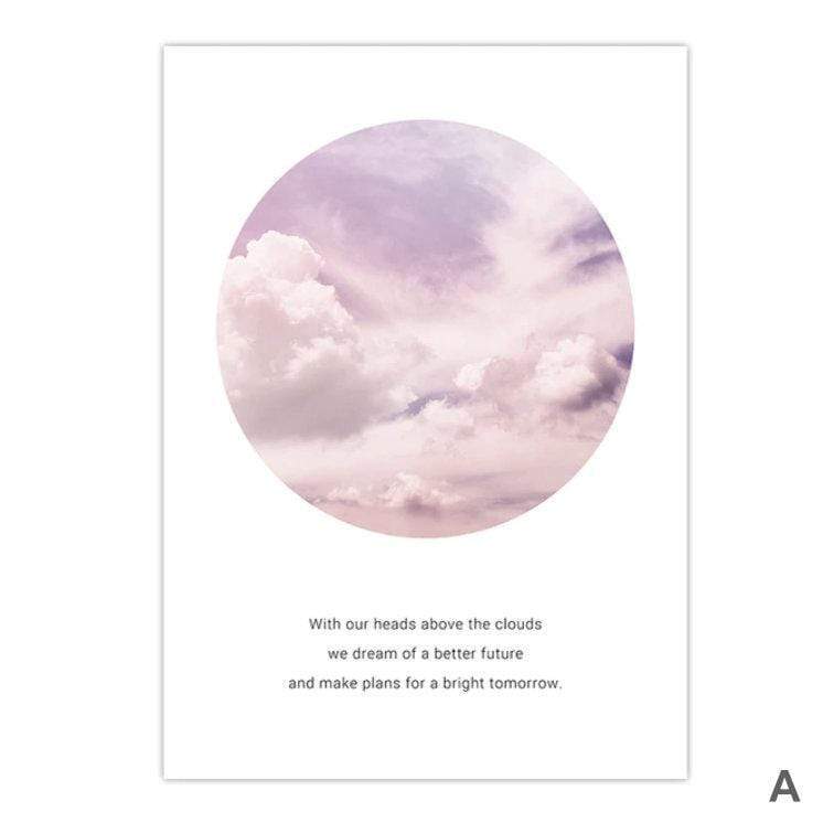 Above the Clouds Canvas - Nordic Side - 