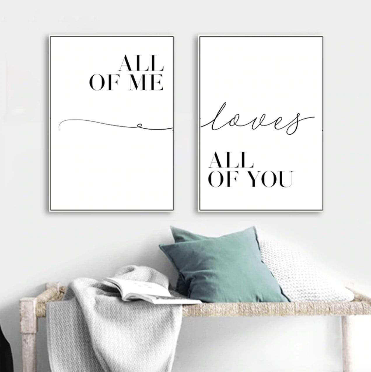 All of Me Canvas - Nordic Side - 