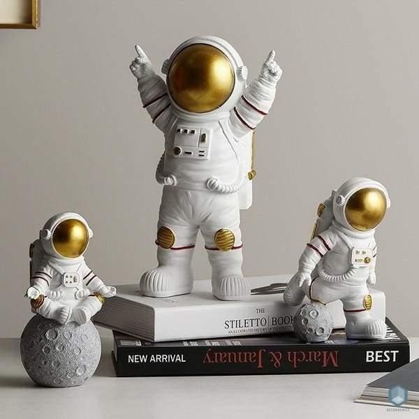 Astronaut Figurines - Nordic Side - Astronaut, Figurine, Statue