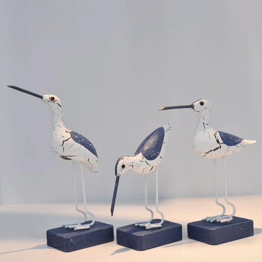 Mediterranean Seabird Figurines - Nordic Side - figurines, mediterranean, seabird
