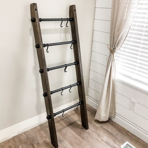 Williston - Modern Farmhouse Decorative Ladder - Nordic Side - feed-cl0-over-80-dollars, feed-cl1-furniture, furniture-pipeline, us-ship