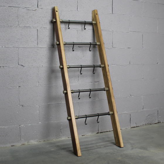 Williston Farmhouse Decorative Ladder Shelf