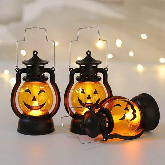Halloween LED Lantern Lights 3-Pack