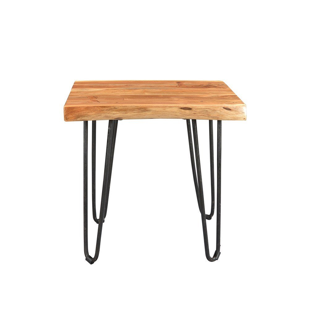 Driftwood - Artisan Modern Wood Top Table - Nordic Side - 05-27, feed-cl0-over-80-dollars, feed-cl1-furniture, gfurn, hide-if-international, modern-furniture, us-ship