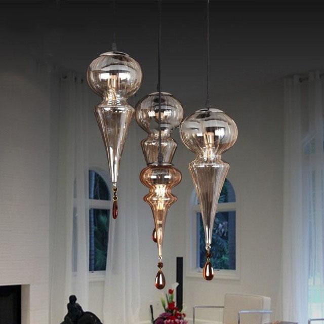 Pinya - Exotic Glass Chandelier - Nordic Side - LIGHTING, Lightning