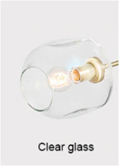 Ursa Glass Shade - Nordic Side - 