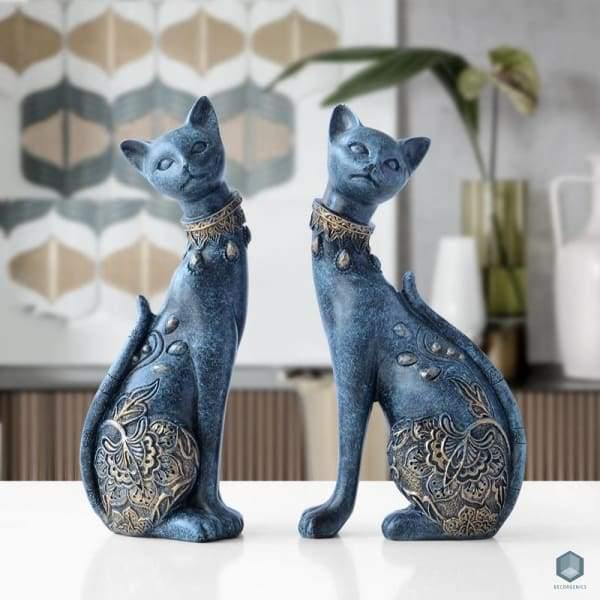 Couple Cat Figurine - Nordic Side - Figurine