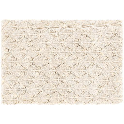 Scallop Crochet Throw - Nordic Side - 
