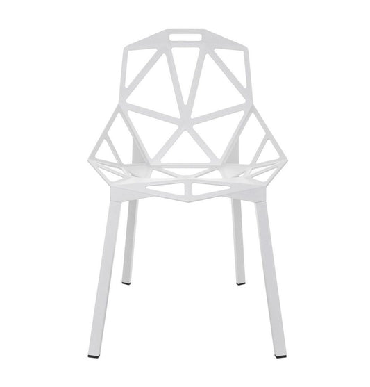 Luke - Modern White Dining Chair