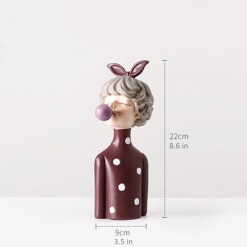 Bubblegum Girl Figurine