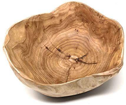 Handmade alohaboho Rustic Wooden Decor Bowl