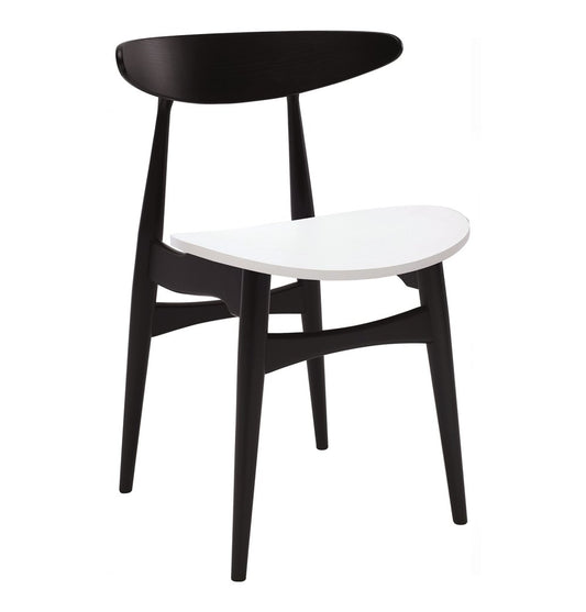 Tricia - Black & White Dining Chair