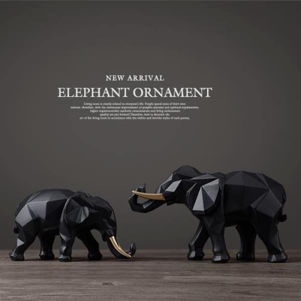 Elephant Figurine - Nordic Side - Figurine
