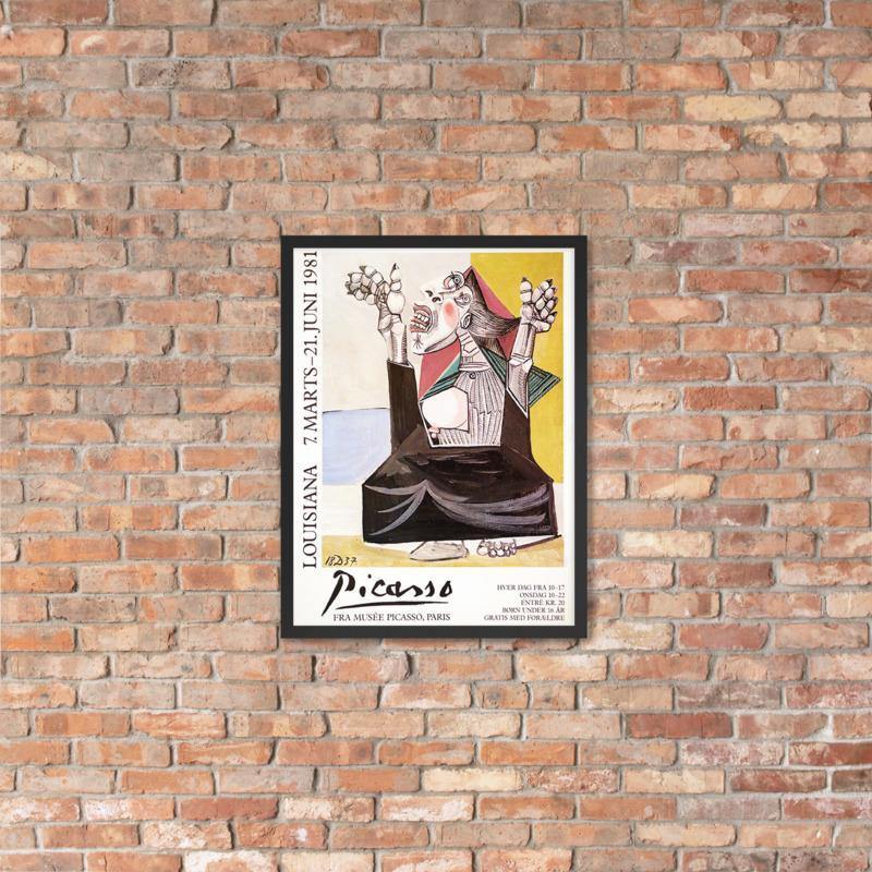 Picasso Exhibition Poster (Vintage Louisiana Edition) - Nordic Side - 
