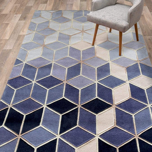 Euclid Rug - Nordic Side - carpet, rugs