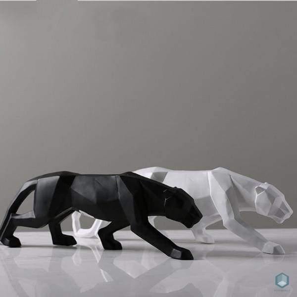 Geometric Panther - Nordic Side - Figurine