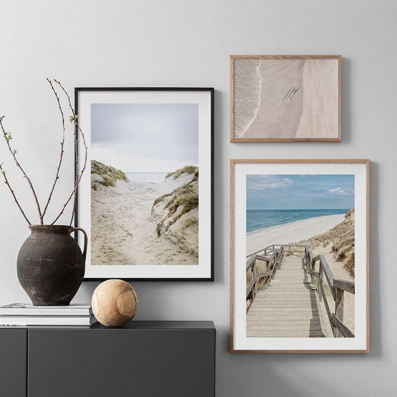 Bare Beach Print Collection - Nordic Side - Art + Prints, not-hanger