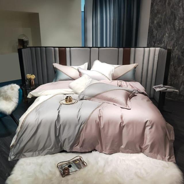 Magnus Duvet Cover Set (Egyptian Cotton) - Nordic Side - bed, bedding, bedroom