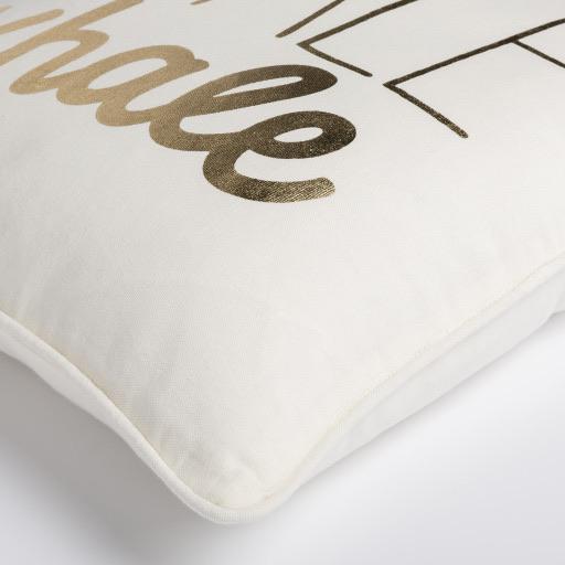 Inhale Exhale Quote Pillow - Nordic Side - 