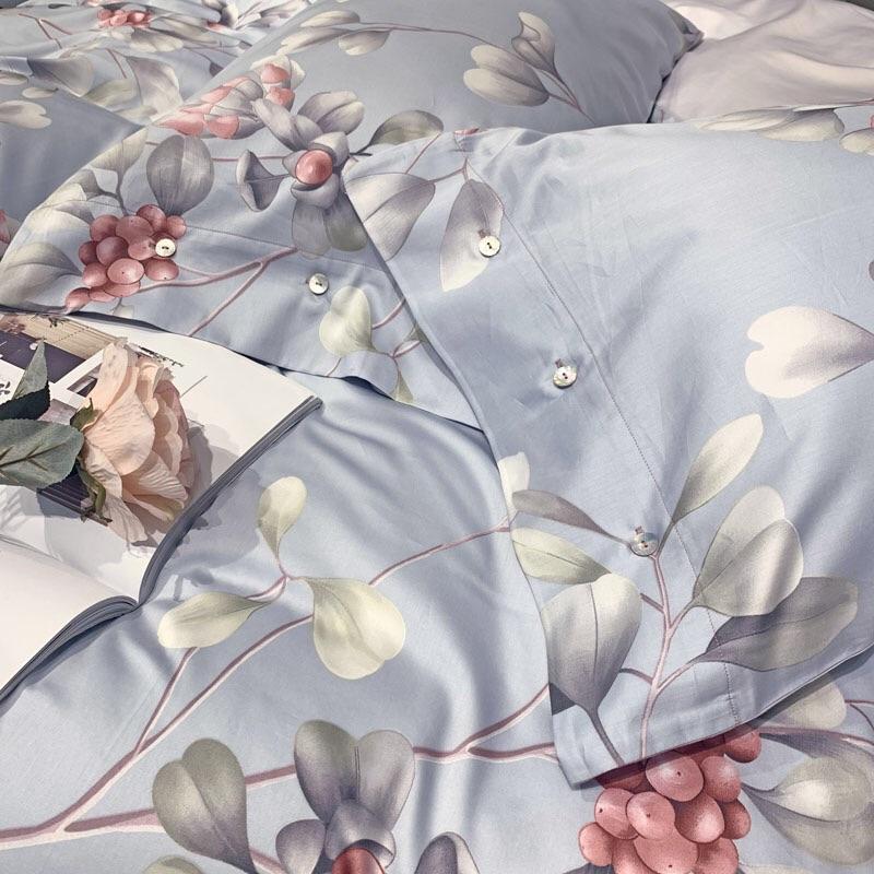 Petal on Vine Duvet Cover Set - Nordic Side - bed, bedding, spo-disabled
