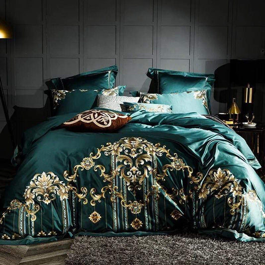 Green Meadow Duvet Cover Set - Nordic Side - bed, bedding, spo-default, spo-disabled