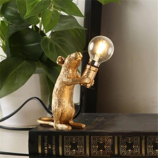HomeQuill™ Mouse Table Lamp - Nordic Side - 
