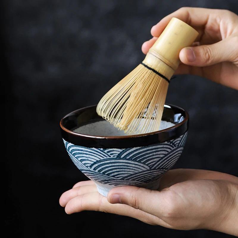 Klastiva™ Japanese Ceramic Matcha Tea Set - Nordic Side - 