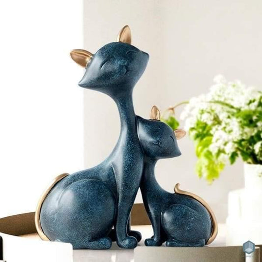Mom & Kitten - Nordic Side - Figurine