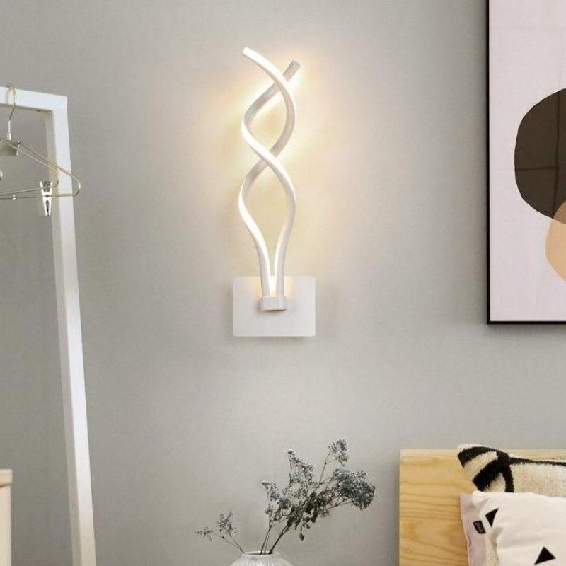 Helical Armed Wall Sconce