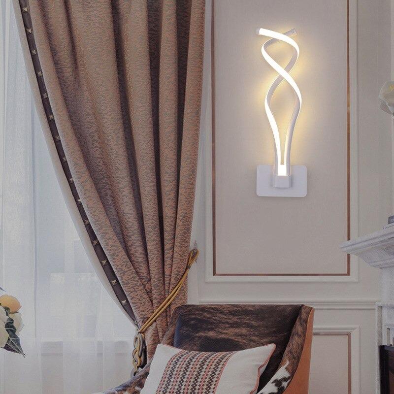 Helical Armed Wall Sconce