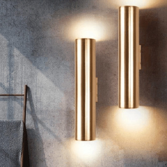 Tobias - Modern Nordic Art Deco Cylinder Wall Lamp - Nordic Side - architecture, arcitecture, art, artist, contemporaryart, decor, decoration, design, designer, designinspiration, edison, gre