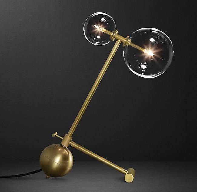 Glass Globe Lamp - Nordic Side - floor lamp, lamp, lamps, lighting, spo-enabled, table lamp