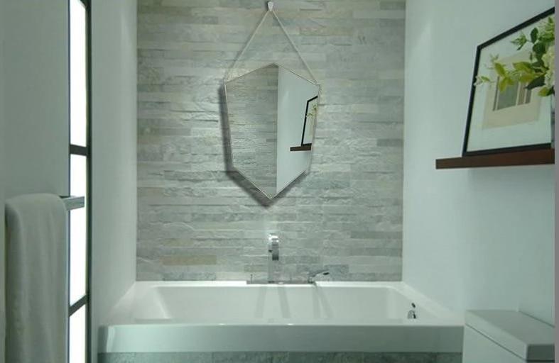 Fallon - Modern Nordic Basic Hanging Mirror - Nordic Side - bathroom-collection
