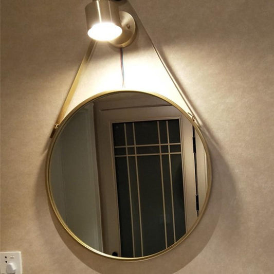 Zenith - Round Hanging Mirror - Nordic Side - 07-10, bathroom-collection, feed-cl0-over-80-dollars