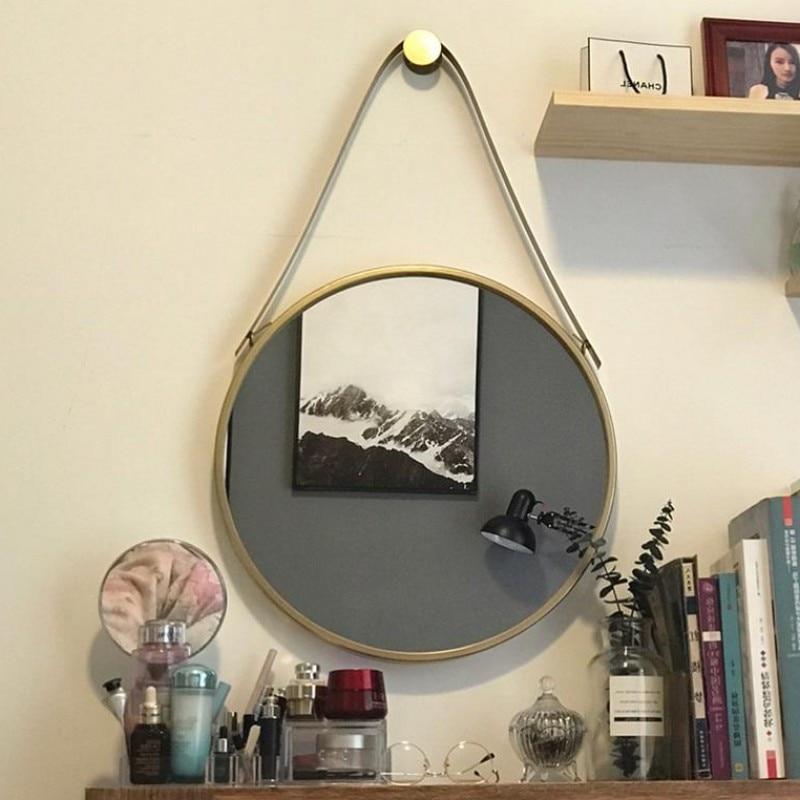 Zenith - Round Hanging Mirror - Nordic Side - 07-10, bathroom-collection, feed-cl0-over-80-dollars