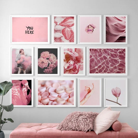 Pink Dream Wall Art - Nordic Side - 