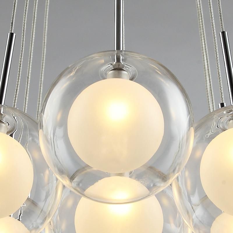 Molec Multi Globe Modern LED chandelier - Nordic Side - 