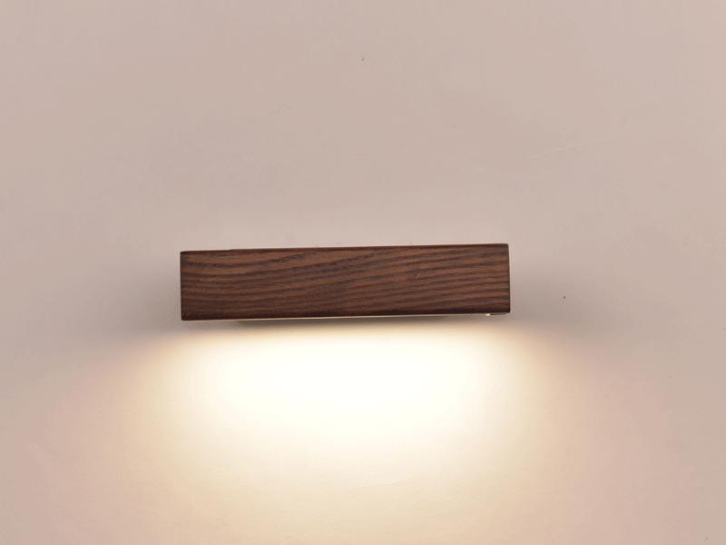 Rotatable Wooden Wall Light - Nordic Side - 