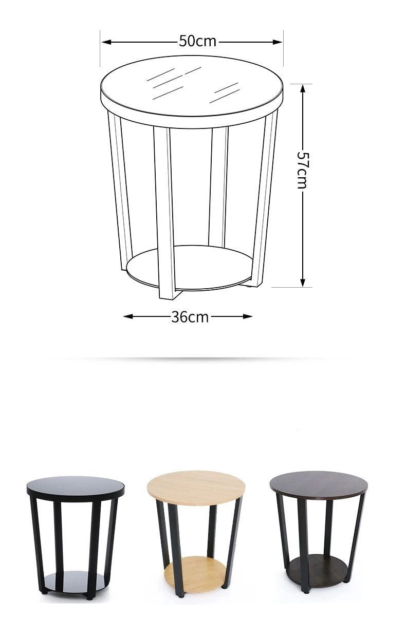 Adelmo - Modern Nordic Side Coffee Table - Nordic Side - 01-28, modern-farmhouse, modern-furniture